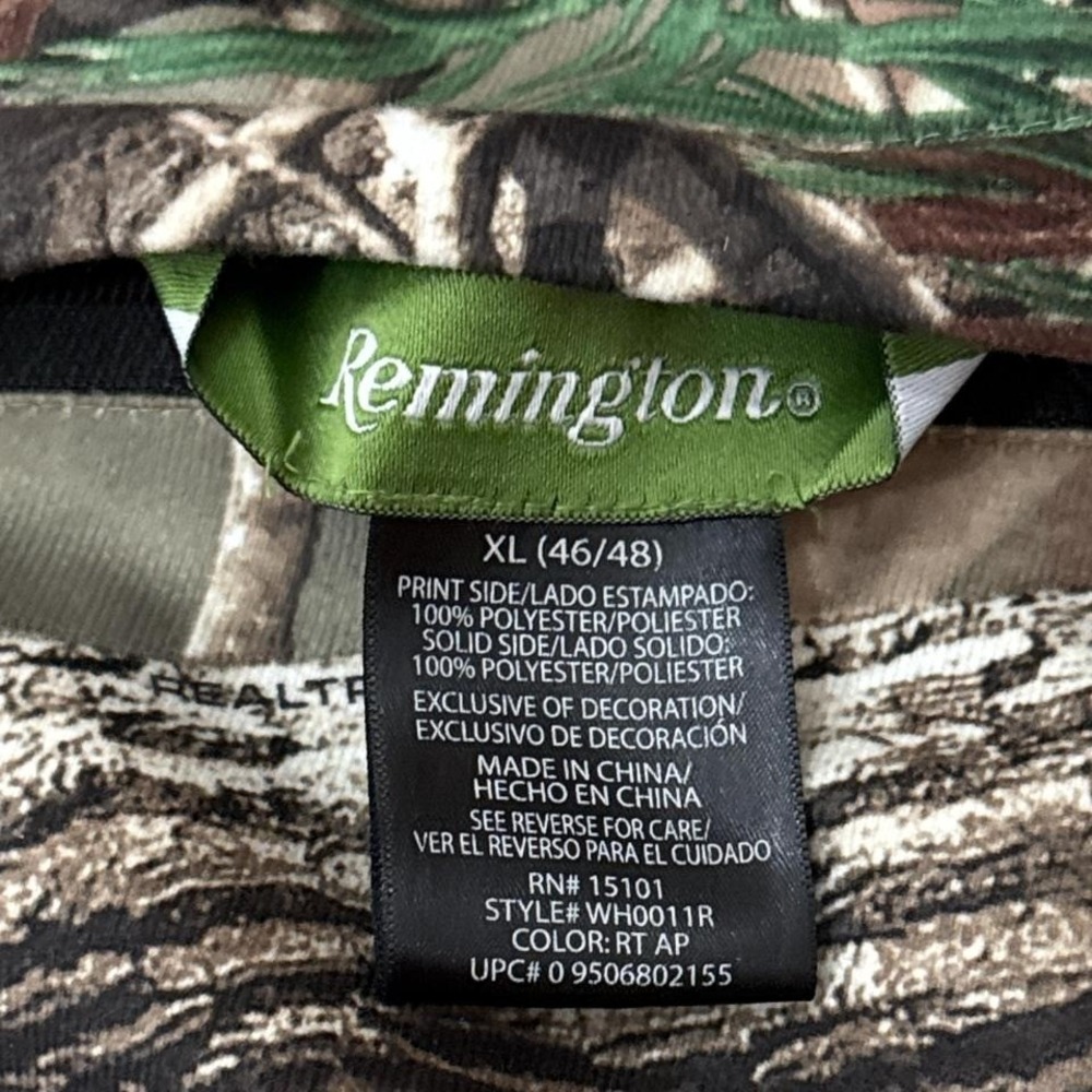 Remington Realtree Camo Hooded Jacket Hunting WH0011R - Picture 5 of 8